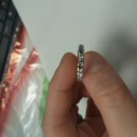 CS1385/25 ENGAGEMENT RING WITH MISSING STONES 